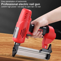 Electric Straight Nail Gun 2600W Portable Electric Nail Gun For Framing Nails And Carpentry Woodworking Tools Frame Stapler