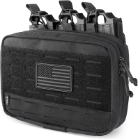 WYNEX Molle Mag PouchTactical Molle Admin Pouch of Cut Triple Magazine Pouch with Molle Utility Pouc