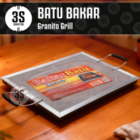 Batu Bakar Granito Grill Panggangan Sate Jagung Suki Nasi Daging Ikan Ayam Pisang Sosis Roti