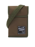 กระเป๋าสะพายคล้องคอยูนิเซ็กส์ Nylon สี Khaki