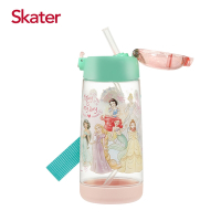 Skater PET吸管水壺(480ml) 迪士尼公主My Day