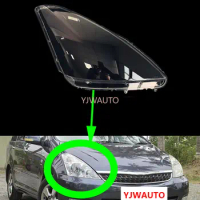 Headlight Cover For Toyota Wish 2002~2004 Car Headlamp Lens Glass Replacement Front Lamp Shade Plexiglass Auto Shell