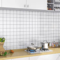 Custom-Made Bathroom Kitchen wall panel 3D Marble DecoTile Colorful Self Adhesive PVC Wall Sticker Peel And Stick Wall Tiles