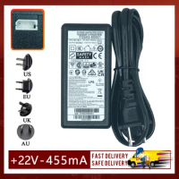 New 22V 455MA F5S43-60001/F5S43-60002 AC Power Adapter For HP 1112 2130 2132 2131 2138 3636 5810 3638 Printer power charger