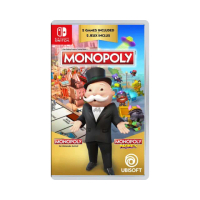 【Nintendo 任天堂】NS Switch 地產大亨 1 + 瘋樂 合輯(台灣公司貨-中文版)