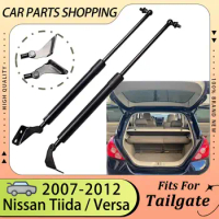 Rear Tailgate Struts for 2007-2012 Nissan Versa Nissan Tiida Hatchback Trunk Boot Lift Support Spring Rod Shock Absorber Dampers