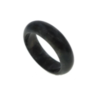 【喜緣玉品】天然翡翠烏雞戒指(直)