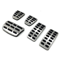 Cardimanson for Hyundai Solaris Accent i20 2011-2016 Stainless Steel Gas Fuel Brake Pedal Pad Cover Accessories Car Styling