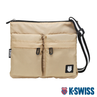 K-SWISS Shoulder Bag輕量側背包-卡其