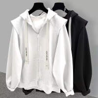 EATrơn áo hoodie form rộng unisex simple áo khoác hoodie dây kéo đồ đôi  fashion áo hoodie 