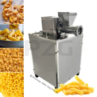 Electric Italian Macaroni Spaghetti Pasta Making Machine Maker Conchiglie Bucatini Tagliatelle Ditalini Pasta Extruding Machine
