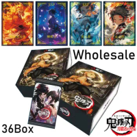 Whole box wholesale New Demon Slayer Cards Special Offer Demon Slayer Cards Tanjirou Kamado Nezuko Character Collection Card
