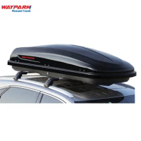 High Quality 680L Black Roof Box ABS Plastic Car Roof Boxes