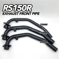 HONDA RS150R EXHAUST FRONT PIPE (25MM/32MM/34MM) EKZOS MUFFLER PIPE NECK DEPAN RACING STANDARD MODIF
