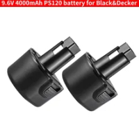 for Black&Decker 9.6V,Ni cd, 2500mAh/2.5Ah power tool battery, BTP1056  /A9251/PS120,PS310,PS3350,CD9600 - AliExpress