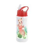 80pcs/Lot 20oz Sublimation Thermos Tumbler Water Bottle Aluminum Baby Sippy Cup Kids None Vacuum Insulated Milk Cup Travel Mug