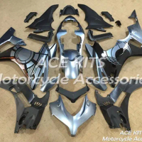 New ABS Injection Fairings Kit Fit For HONDA CBR500R 2013 2014 Black, Silver