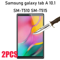 2PCS Tempered Glass Screen Protector for Samsung Galaxy Tab A 10.1 2019 T510 T515 SM-T510 SM-T515 10.5 SM-T580 T590Scratch Proof