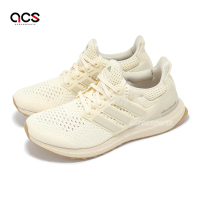 adidas 慢跑鞋 Ultraboost 1 女鞋 卡其 米白 膠底 BOOST 緩衝 運動鞋 愛迪達 JH9212