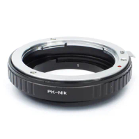 Metal Lens Adapter Mount Lens Ring for Pentax K For Nikon F Mount For Nikon F Mount D780/D6/D3500/D850/D7500/D5600/D3400/D500/D5