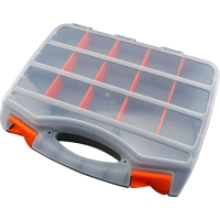 【精準科技】工具箱配件盒 零件盒 塑料手提式工具盒 零件盒 螺絲收納盒(MIT-SB30工仔人)