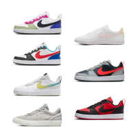 【NIKE 耐吉】COURT BOROUGH LOW RECRAFT GS / COURT LEGACY GS 大童 女鞋 休閒鞋 多款任選(DV5456108 &)