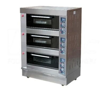 FOMAC BOV-ARF60H - Mesin Oven 3 Deck 6 Trays - Oven Pemanggang Roti