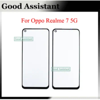For Oppo Realme 7 5G Front Touch Screen Glass Outer Lens Replacement Realme7 Global RMX2111 BBK R2111