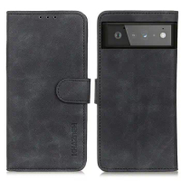 Retro Wallet Case for Google Pixel 6 Pro Flip Cover Pixel5 A 4 Luxury Leather Card Slot Funda Pixel 5A 4A 5G Wallet Capa Pixel6