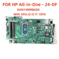 DAN14NMB6D0 is suitable for HP 24-DF laptop motherboard with I3-1005G1 I5-1035G1 I7-1065G7 CPU 100% tested and shipped OK