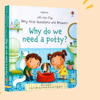 Why do we need a potty? Usborne Lift-the-Flap Very First Questions and Answers Imported English Chil