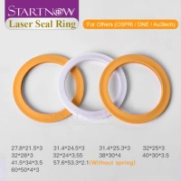 Startnow Laser Seal Ring For DEN OSPRI Au3tech Hand Welding Fiber Laser Head Protective Lens Laser Seal O-Ring Washer