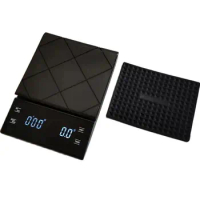 USB Recharge Kitchen Scale With Timer Drip Coffee Scale Portable coffee Electronic Scale 3KG Precision LCD Digital Baking Scale