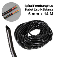 Spiral Pembungkus Pelindung Kabel Listrik Cable Organizer