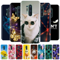 For OnePlus 8T 8 T OnePlus 8 Pro Case Silicone Soft TPU Phone Cover for One Plus 8t Case Bumper for OnePlus 8 Pro Fundas Shell