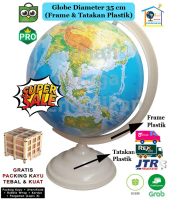 GLOBE (BOLA DUNIA) DIAMETER 35 CM