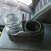 Multifunction Car Cup Holder Car Interior Dual Hole Drink Bottle Stand Car Organizer Storage Cup Bottle Holder Decor Accessories