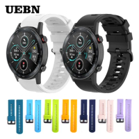 20mm 22mm Silicone For HONOR Magic Watch 2 42mm 46mm Wrist Strap HUAWEI WATCH GT Watch bands