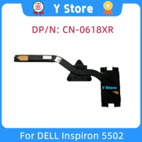 Y Store New Original Laptop Heatsink For Dell Inspiron 5502 Radiator 0618XR 618XR CN-0618XR Free Shipping