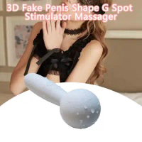 Mini Vibrator USB Charging Vibrator Stick Violent Vibration Silicone Women Vibrator 3D Fake Penis G Spot Stimulator Massager