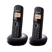 【福利品小刮傷】 Panasonic 國際牌數位DECT 無線電話 KX-TGB212TW  黑色
