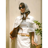 【LEVIS 官方旗艦】女款 牛仔裙 復古全排釦A字裙 牛仔短裙 熱賣單品 001R4-0000