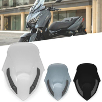 Fit For YAMAHA X-MAX 300 2017-2023 NMAX155 Motorcycle Accessories Wind Deflector Screen Shield with Bracket Windshield XMAX300