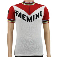 Faemino Merino Wool Cycling Jersey - VV Classics Retro
