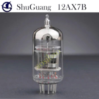 ShuGuang 12AX7B Vacuum Tube Replaces 12AX7 ECC83 12AX7 Electron Tube HIFI Audio Amplifier Kit Genuine Precision Matched Quad