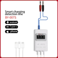 BY-007S Smart Charging Detection Quick Detect Cable Fast-charging Protocols Type_C Lightning Micro USB Three Device Interface