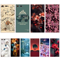 S5 colorful song Soft Silicone Tpu Cover phone Case for Sony Xperia XZ/XZ Premium