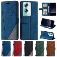 Leather Flip Case For OPPO A79 Shockproof Phone Case For OPPO A78 A58 A17 A57 A94 A95 A93 A9 2020 Wallet Stand Phone Bags Cover