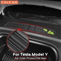Insect-proof Air Inlet Protective Net For Tesla Model Y 2021-2023 Airin Insert Cover Vent Intake Grill Filter Car Accessories