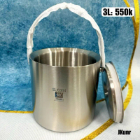 Xô đá inox 304 Zwl Đức 3 Lit( Chính hãng )
